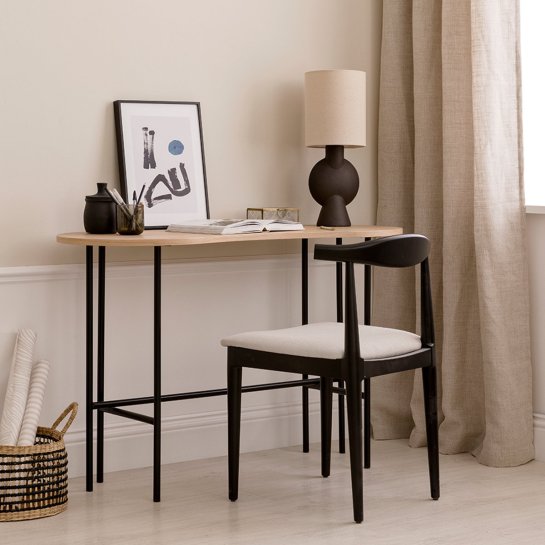 Kenay Home Lámpara De Sobremesa Marrón