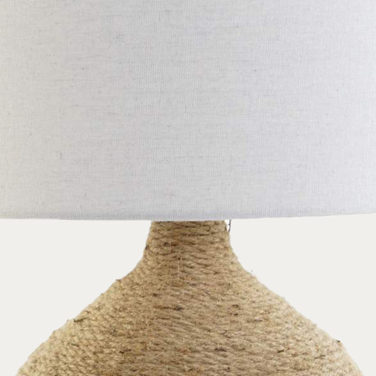 Kenay Home Lámpara De Sobremesa Marrón