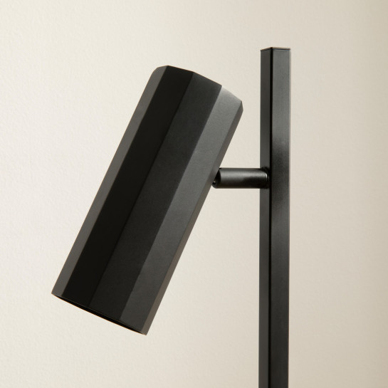 Kenay Home Lámpara De Sobremesa Negra