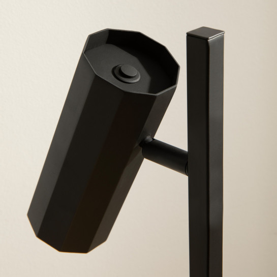 Kenay Home Lámpara De Sobremesa Negra