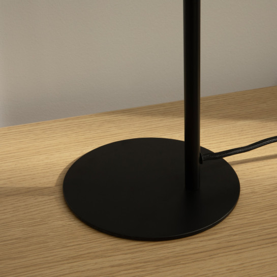 Kenay Home Lámpara De Sobremesa Negra