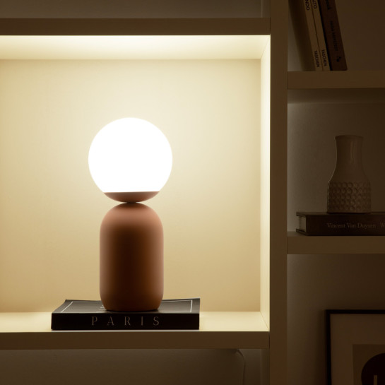 Kenay Home Lámpara De Sobremesa Terracota