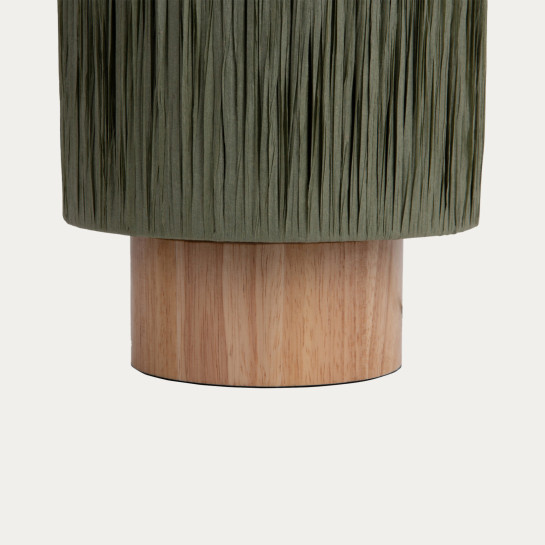 Kenay Home Lámpara De Sobremesa Verde