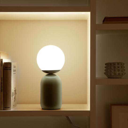 Kenay Home Lámpara De Sobremesa Verde