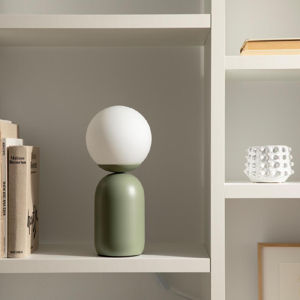 kenay home Lámpara de sobremesa verde