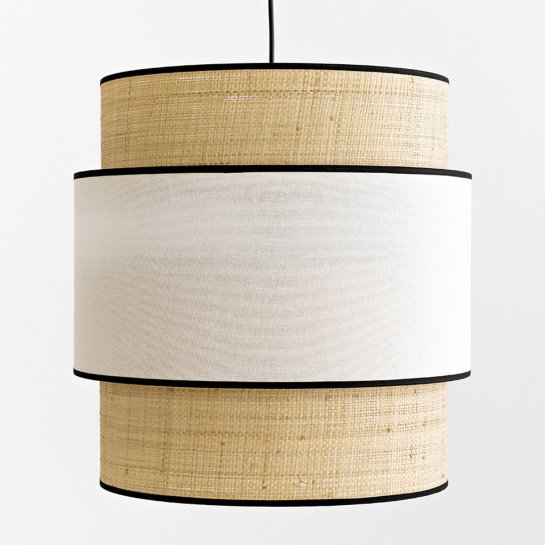 Kenay Home Lámpara De Techo Blanca