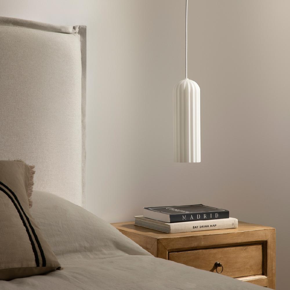 kenay home Lámpara de techo blanca