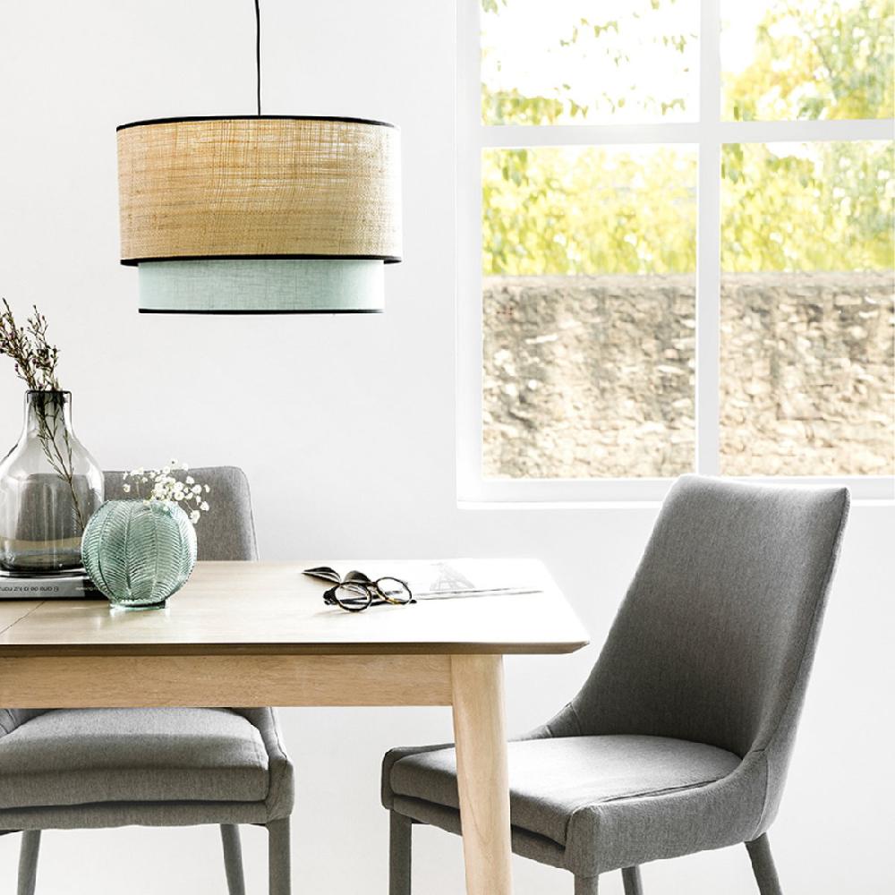 kenay home Lámpara de techo doble verde