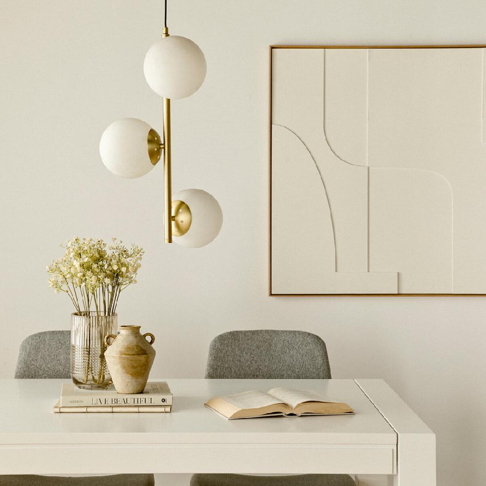 kenay home Lámpara de techo dorada