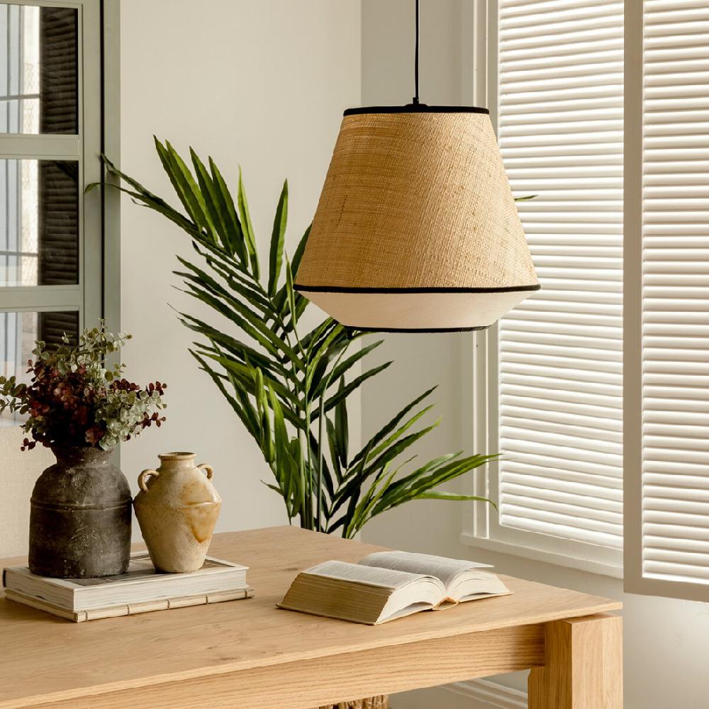 kenay home Lámpara de techo natural - blanco