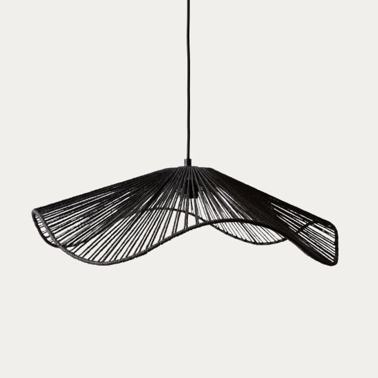 Kenay Home Lámpara De Techo Negra