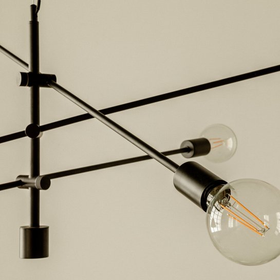 Kenay Home Lámpara De Techo Negra