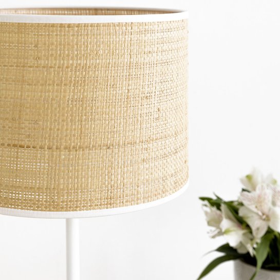 Kenay Home Lámpara Sobremesa Blanca Gde