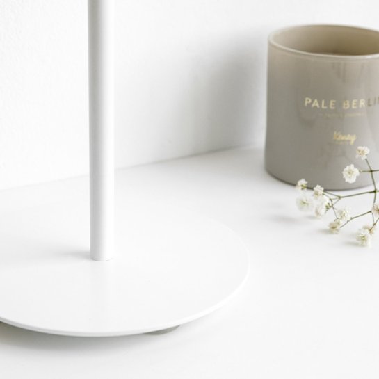 Kenay Home Lámpara Sobremesa Blanca Peq