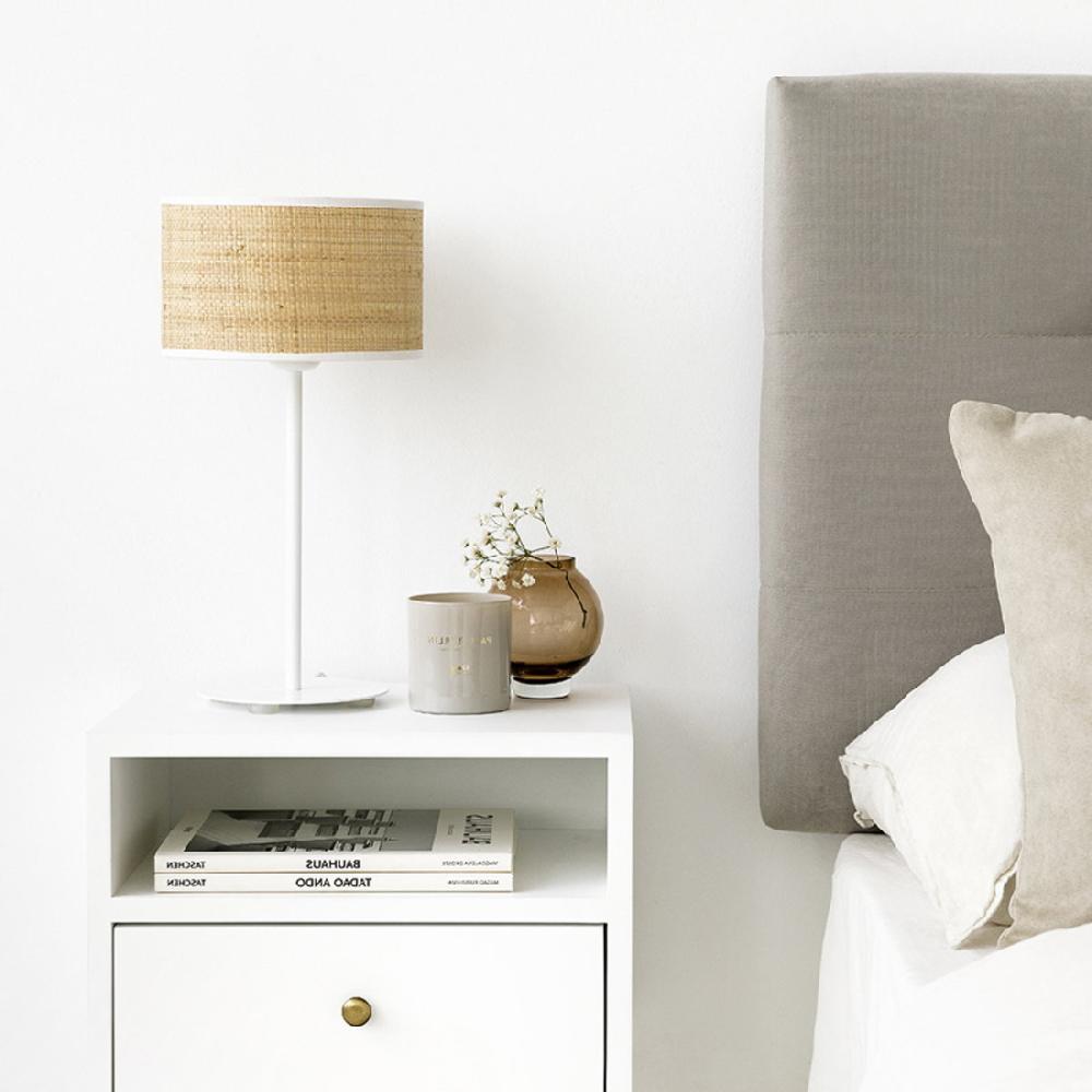 kenay home Lámpara sobremesa blanca peq