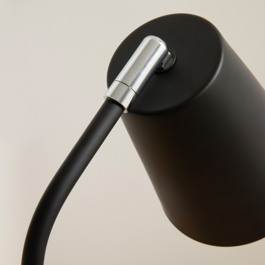 Kenay Home Lámpara Sobremesa Negra