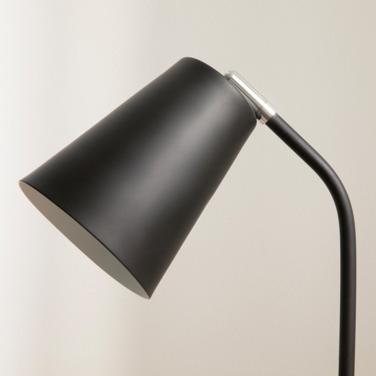 Kenay Home Lámpara Sobremesa Negra