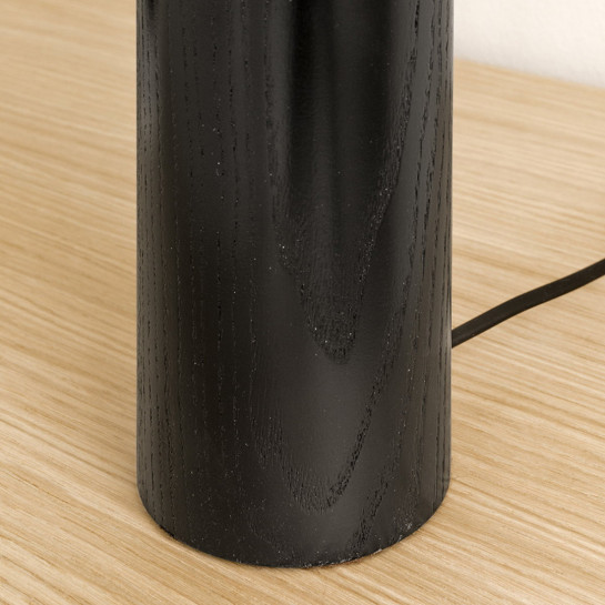 Kenay Home Lámpara Sobremesa Negra