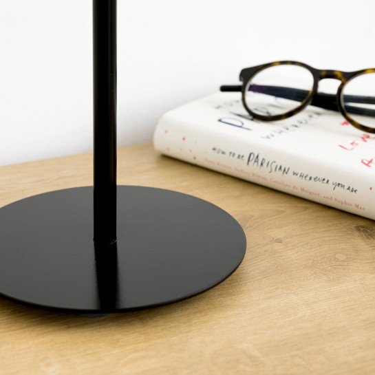 Kenay Home Lámpara Sobremesa Negra Gde