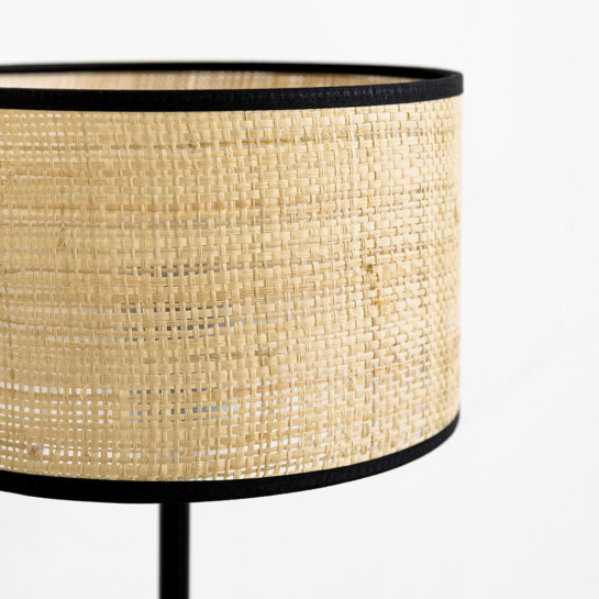 Kenay Home Lámpara Sobremesa Negra Peq