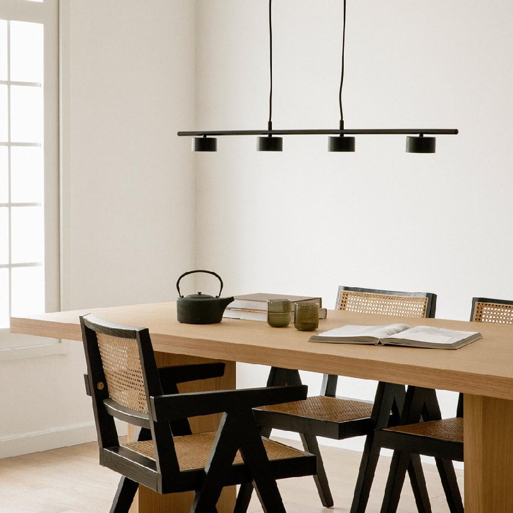 kenay home Lámpara techo negra