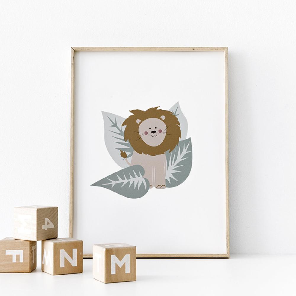 kenay home Lion lámina