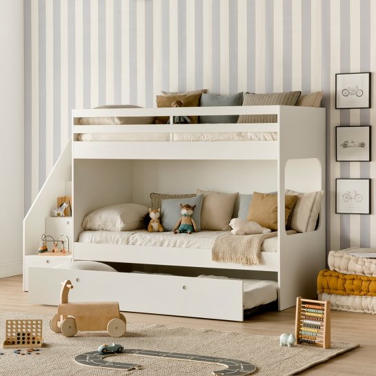 Kenay Home Litera Cama Nido Personalizable