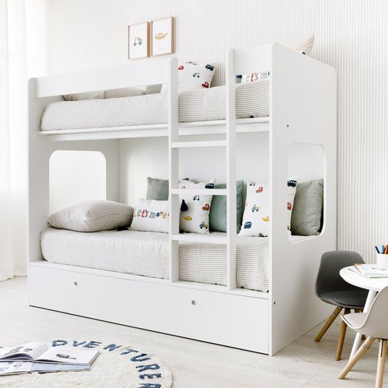 Kenay Home Litera Con Cama Nido Personalizable