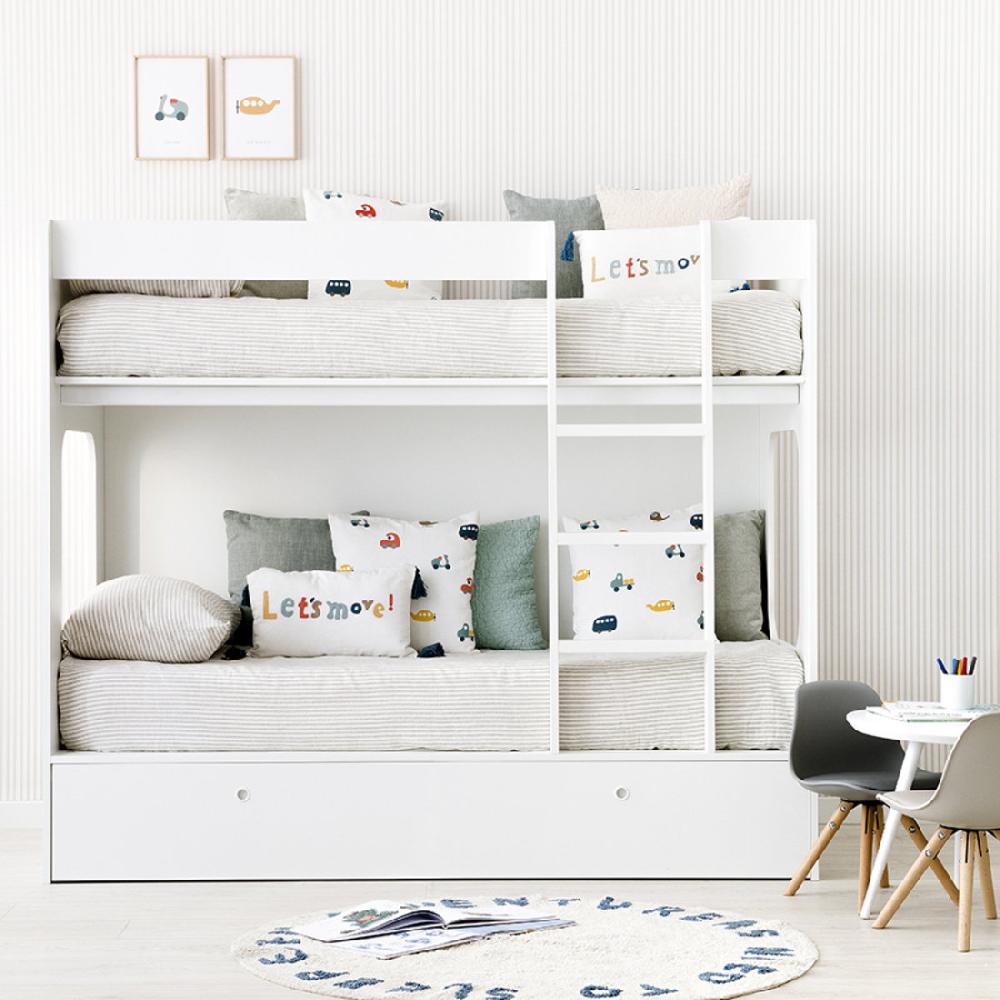 kenay home Litera con cama nido personalizable