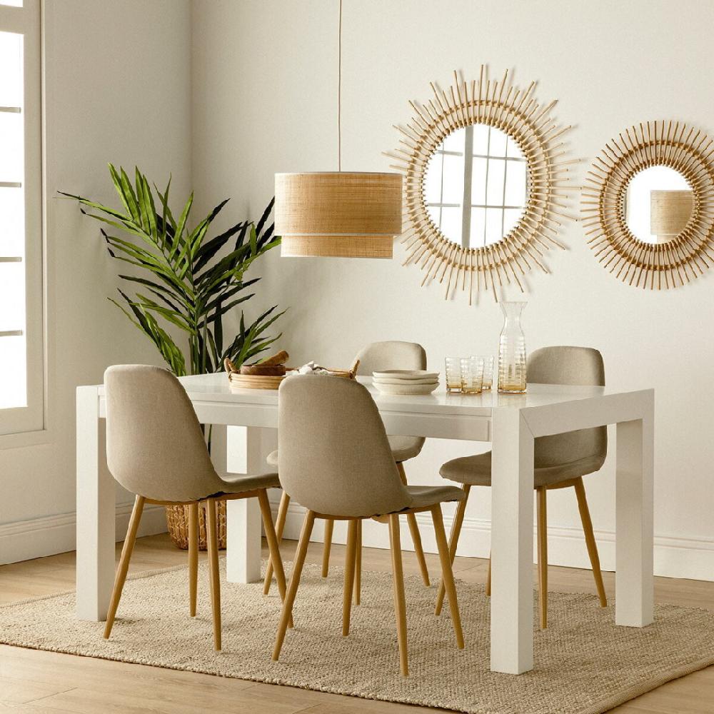 kenay home Mesa 160 extensible blanca