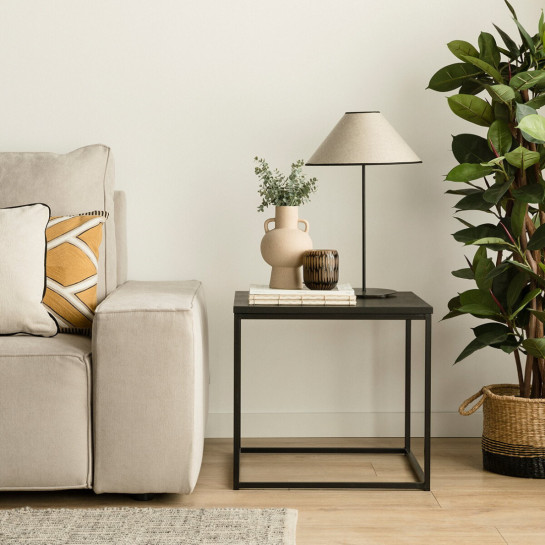 Kenay Home Mesa Auxiliar Fumé