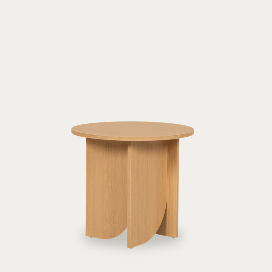 Kenay Home Mesa Auxiliar Redonda Natural 50