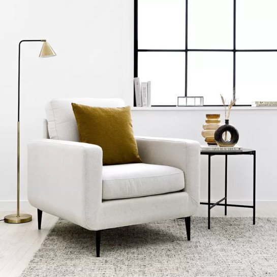 Kenay Home Mesa Auxiliar Redonda Negra 54