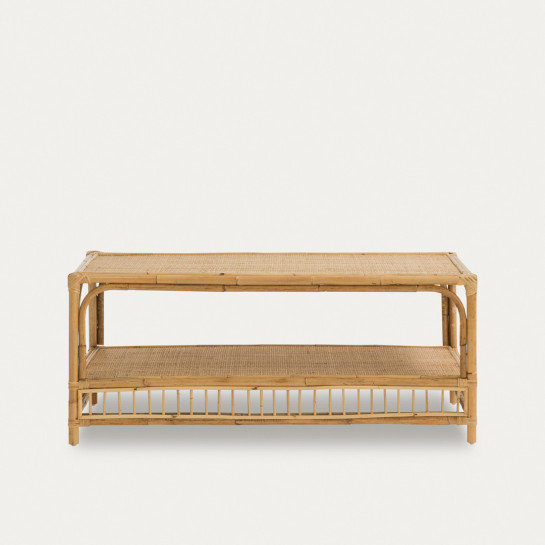 Kenay Home Mesa Centro Rectangular Ratán 110