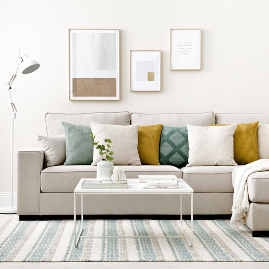 Kenay Home Mesa De Centro Blanca 80