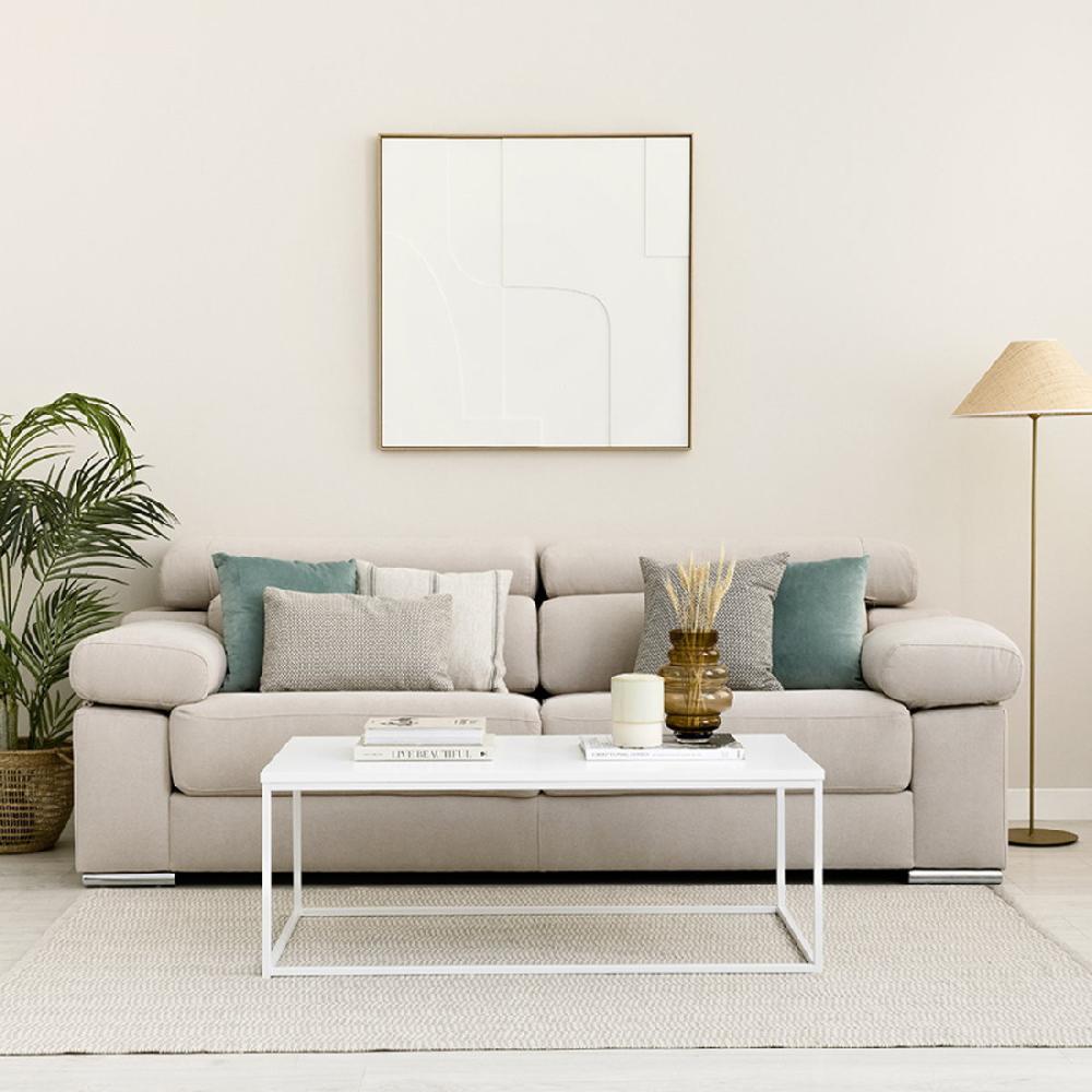 Kenay Home Mesa De Centro Blanca