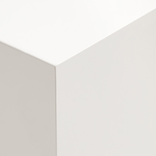 Kenay Home Mesa De Centro Cuadrada Blanca 80