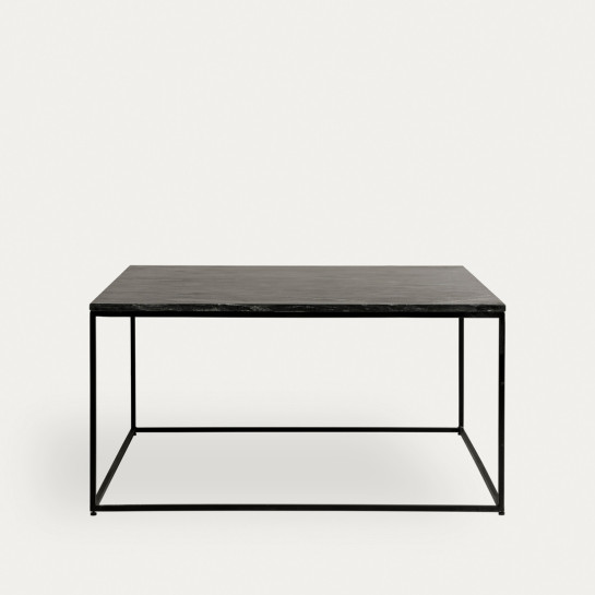 Kenay Home Mesa De Centro Cuadrada Mármol 90