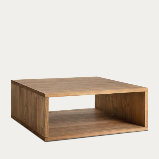 Kenay Home Mesa De Centro Cuadrada Natural 90