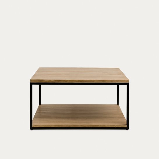 Kenay Home Mesa De Centro Cuadrada Natural 90