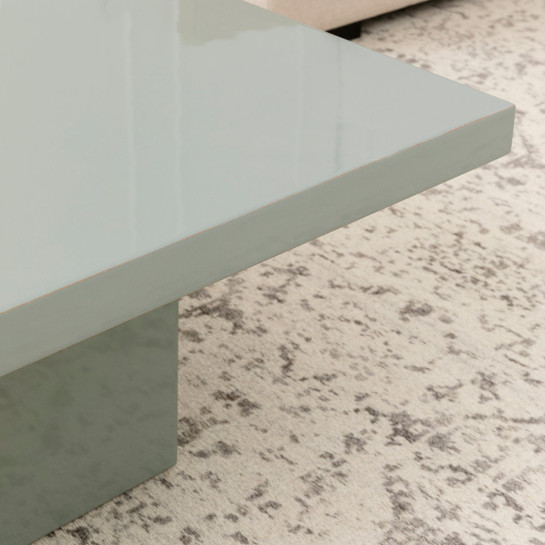 Kenay Home Mesa De Centro Cuadrada Verde 90