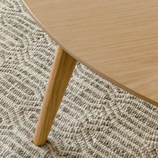 Kenay Home Mesa De Centro Curvada Natural 90