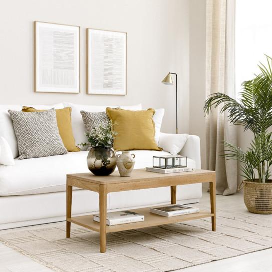 Kenay Home Mesa De Centro Elevable Roble 100