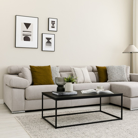 Kenay Home Mesa De Centro Fumé