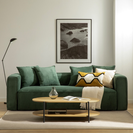 Kenay Home Mesa De Centro Ovalada Natural 115