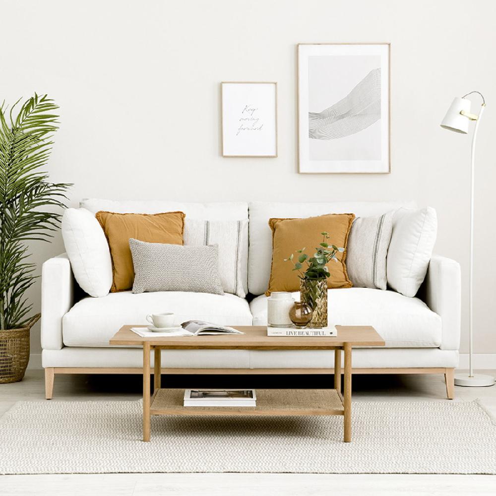 Kenay Home Mesa De Centro Rectangular Roble 110