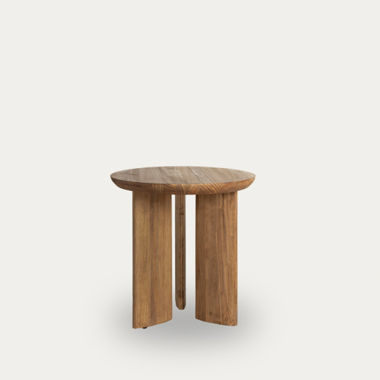 Kenay Home Mesa De Centro Redonda Natural 50