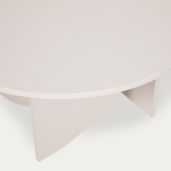 Kenay Home Mesa De Centro Redonda Tórtola 80