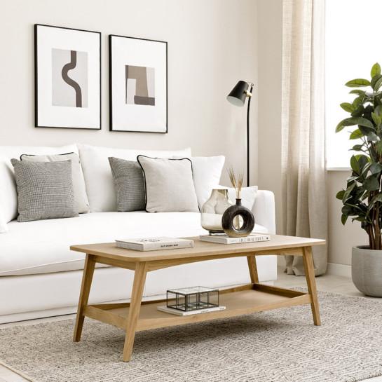 Kenay Home Mesa De Centro Roble 120