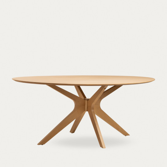 Kenay Home Mesa De Comedor Ovalada Natural 190